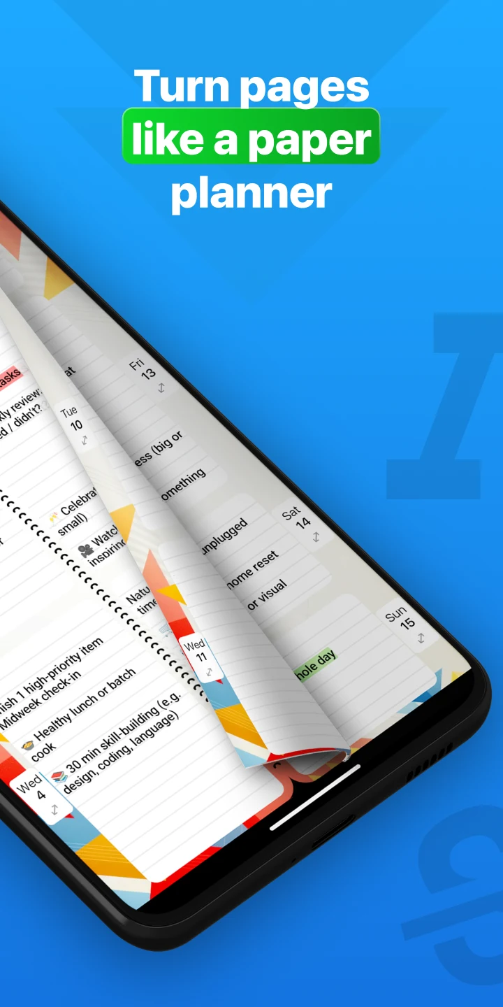 Weekly Planner - Diary, Notes screenshot